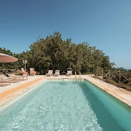 Helloapulia Blu Ocean - Panoramic Trulli With Sea View, Private Pool And Garden - Villa *