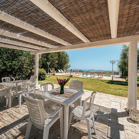 Βίλα Helloapulia Blu Ocean - Panoramic Trulli With Sea View, Private Pool And Garden - - Pet Friendly Monopoli
