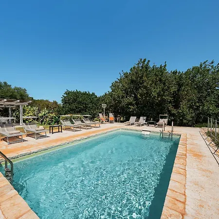 Helloapulia Blu Ocean - Panoramic Trulli With Sea View, Private Pool And Garden - Villa *