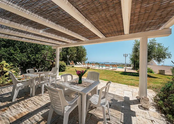 ヴィラ Helloapulia Blu Ocean - Panoramic Trulli With Sea View, Private Pool And Garden - - Pet Friendly モノーポリ