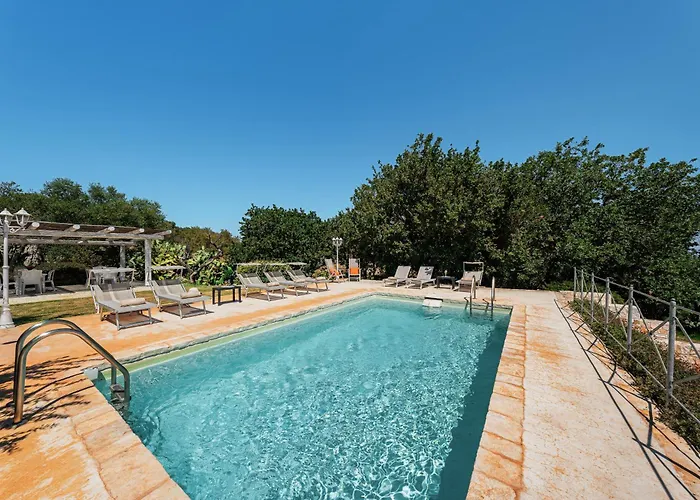Helloapulia Blu Ocean - Panoramic Trulli With Sea View, Private Pool And Garden - - Pet Friendly ヴィラ *